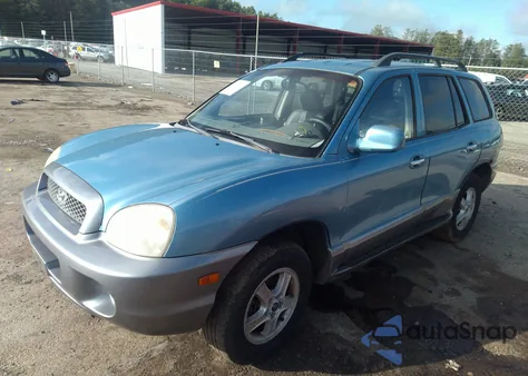 2003 Hyundai Santa Fe Lx/Gls из США, поврежденный, VIN KM8SC73E03U554941